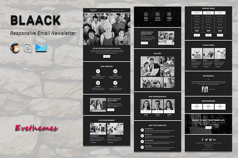 Template #205330 Corporate Agency Webdesign Template - Logo template Preview