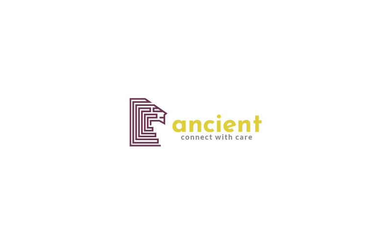 Ancient Face Logo Design Template Logo Template