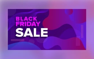 Black Friday Banner With Shopping Cart Design Template