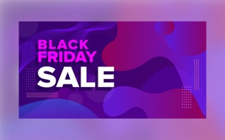 Black Friday Banner With Shopping Cart Design Template