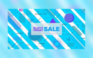 Black Friday Sale geometry Background Design template