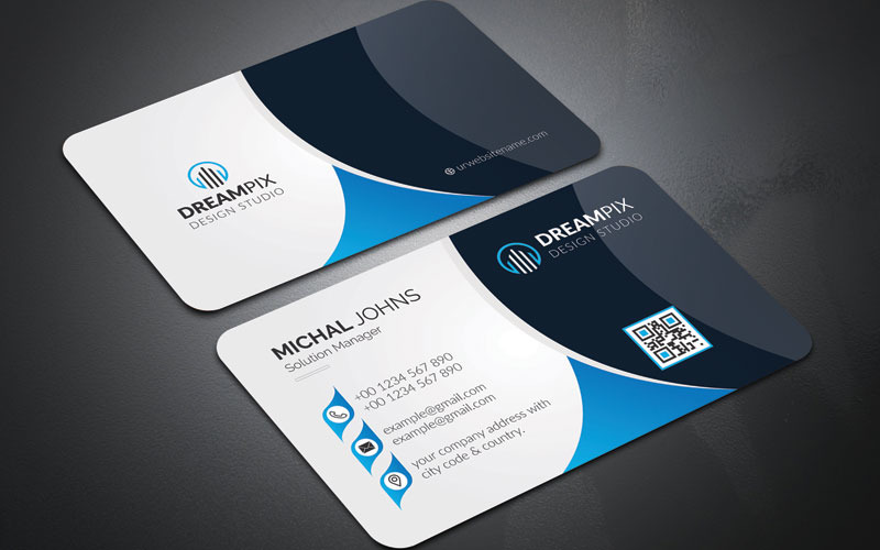 Corporate Business Card Dreampix Corporate Identity