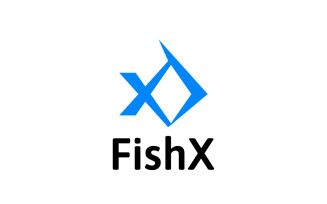 Fish X Clever Logo Combination