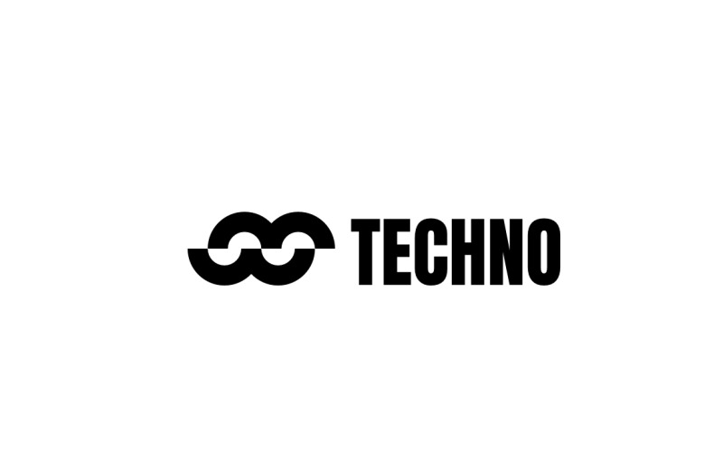 Abstract Modern Tech Logo Logo Template