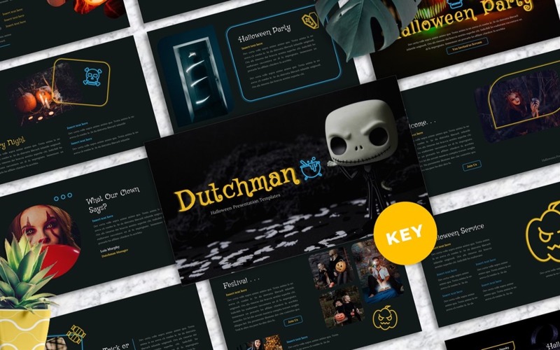 Dutchman - Halloween Keynote Keynote Template