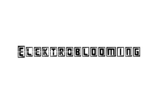 Elektroblooming Decorative Font
