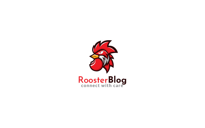 Rooster Blog Logo Design Template Logo Template