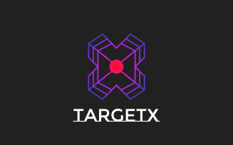 Target X Gradient Tech Line logo