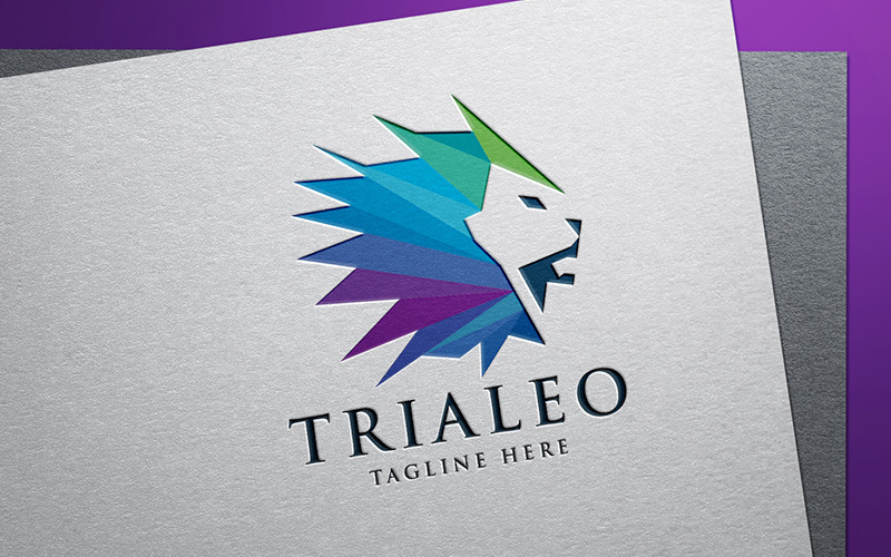 Trial Lion Professional Company Logo Logo Template