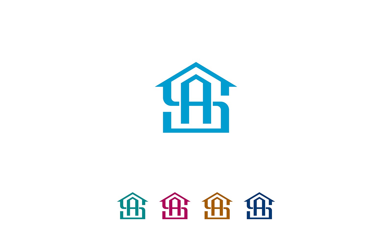 Kit Graphique #205748 House Home Divers Modles Web - Logo template Preview