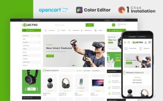 Electro Electronics Store OpenCart Template