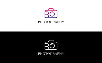 R Logo Design Photography Studio