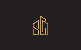 Real Estate Logo Design Vector Template