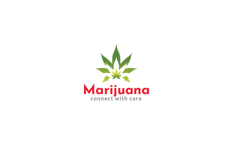 Marijuana Logo Design Template Logo Template