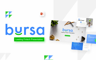 Bursa Professional Fintech PowerPoint Template