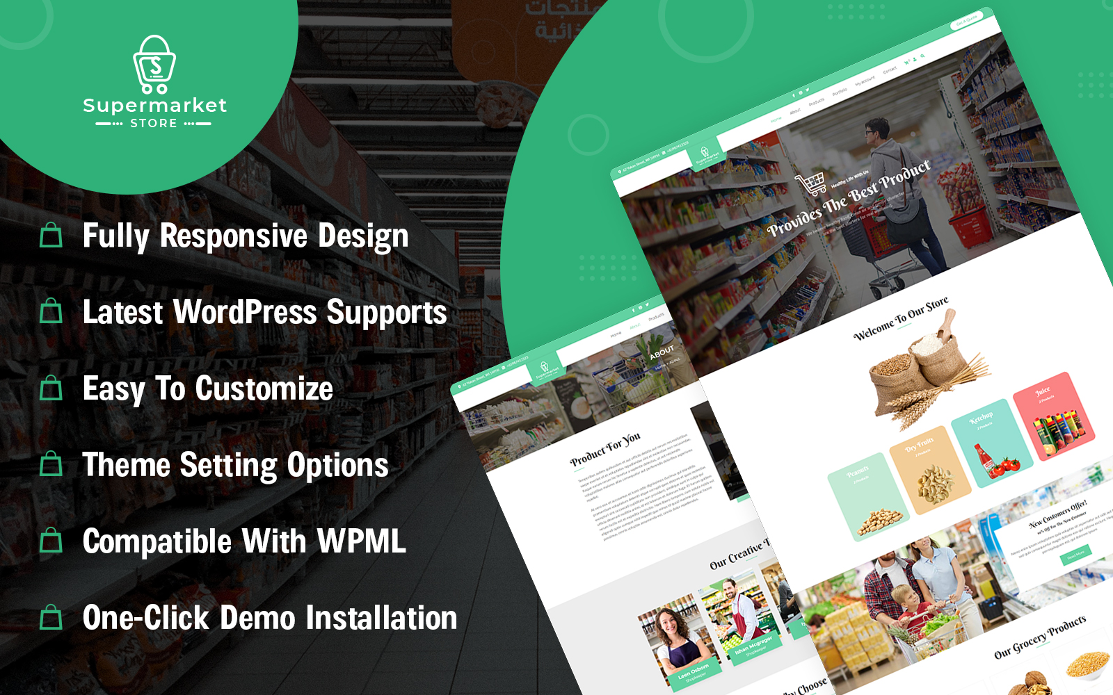 Supermarket Store WooCommerce Theme
