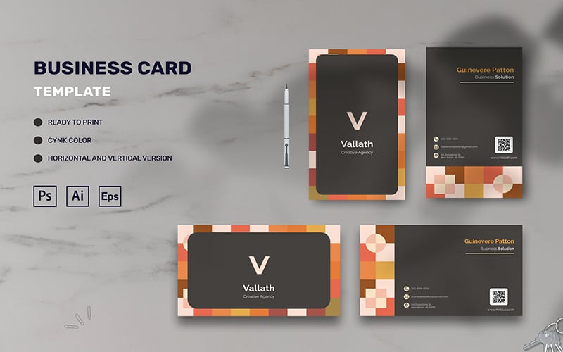 Kit Graphique #206204 Business Card Divers Modles Web - Logo template Preview