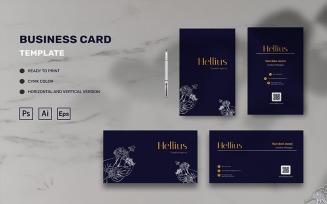 Hellius - Business Card Template