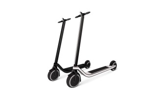 Electric Scooter Realistic 7 Vector Illustration Concept