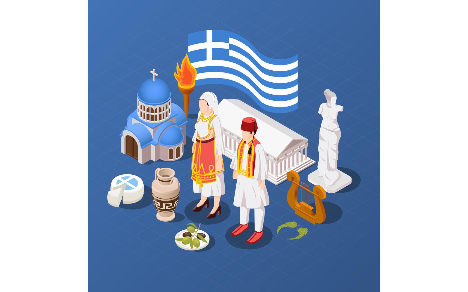 Kit Graphique #206970 Greece Greek Divers Modles Web - Logo template Preview