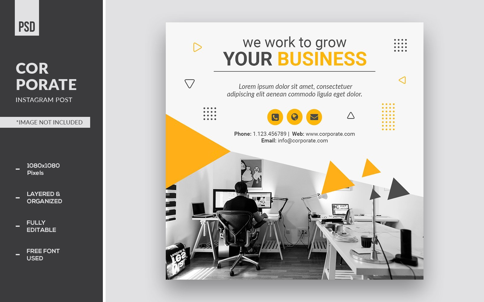 Kit Graphique #207120 Business Instagram Divers Modles Web - Logo template Preview