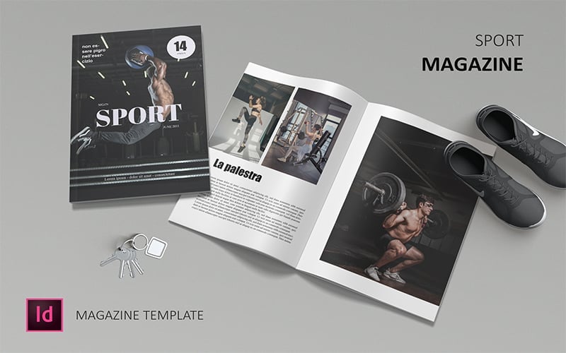 Kit Graphique #207169 Magazine A4 Divers Modles Web - Logo template Preview