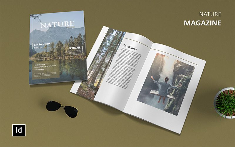 Adventure - Magazine Template