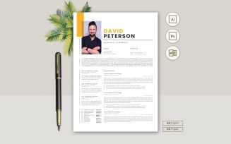 Job Hunting Customizable Resume and Cover Letter Template