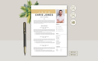Modern Elegance Elevate Your Job Career with Our Sleek Templates
