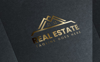 Real Estate Agency Logo Design Template