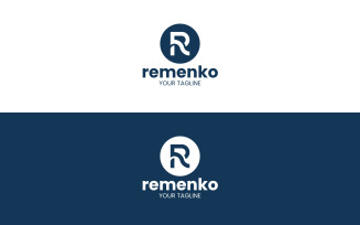 Remenko R Letter Logo Design Template