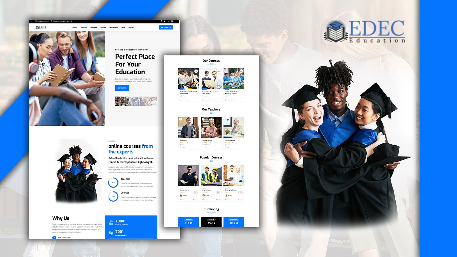 Template #207223 College Course Webdesign Template - Logo template Preview