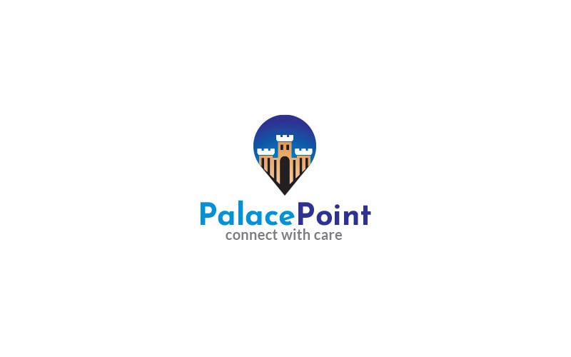 Palace Point Logo Design Template Logo Template