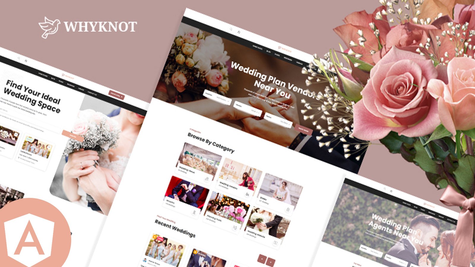 Template #207370 Wedding Portal Webdesign Template - Logo template Preview