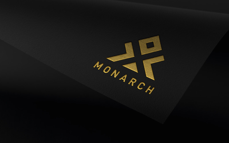 Monarch-Crown Logo Design Template Logo Template