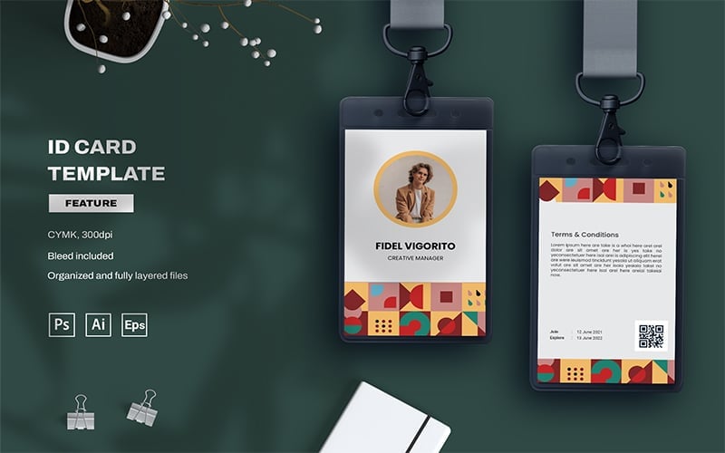 Template #207420 Card Stationery Webdesign Template - Logo template Preview