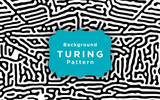 Abstract Turing Organic Pattern Wallpaper