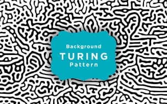 Abstract Turing Vector Pattern Background