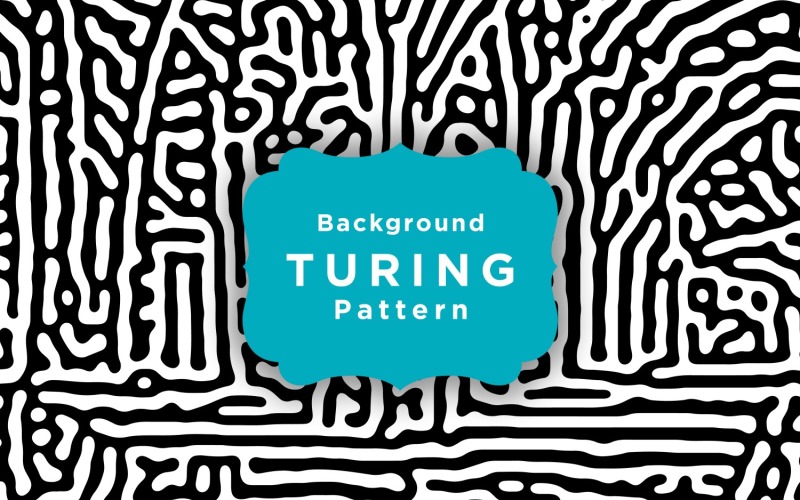 Monochrome Turing Background