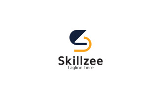 S Letter Skillzee Logo Design Template
