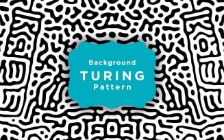 Seamless Turing Pattern Complex Fluid Turing Background Template