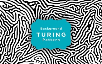 Turing Abstract Pattern Wallpaper Background Template