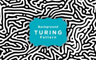 Turing Seamless Pattern Background Template