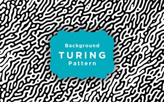 Turing Vector Seamless Pattern Background