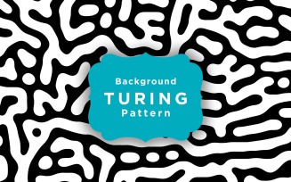 Turing Vector Seamless Pattern Wallpaper Template