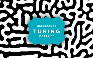 Turing Vector Seamless Pattern Wallpaper