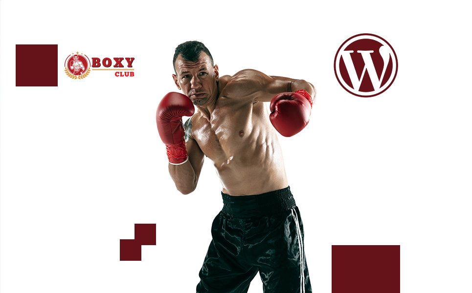 Template #207553 Boxing Boxing Webdesign Template - Logo template Preview