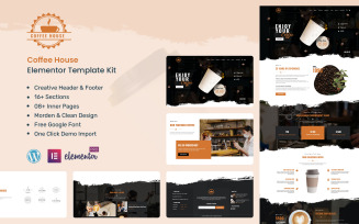 Coffee House - Cafe & Coffee Shop Ready to Use Elementor Kit