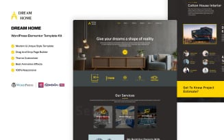 Dream Home – Real Estate Ready to Use WordPress Elementor Kit