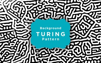 Minimalistic Turing Fabric Pattern Background